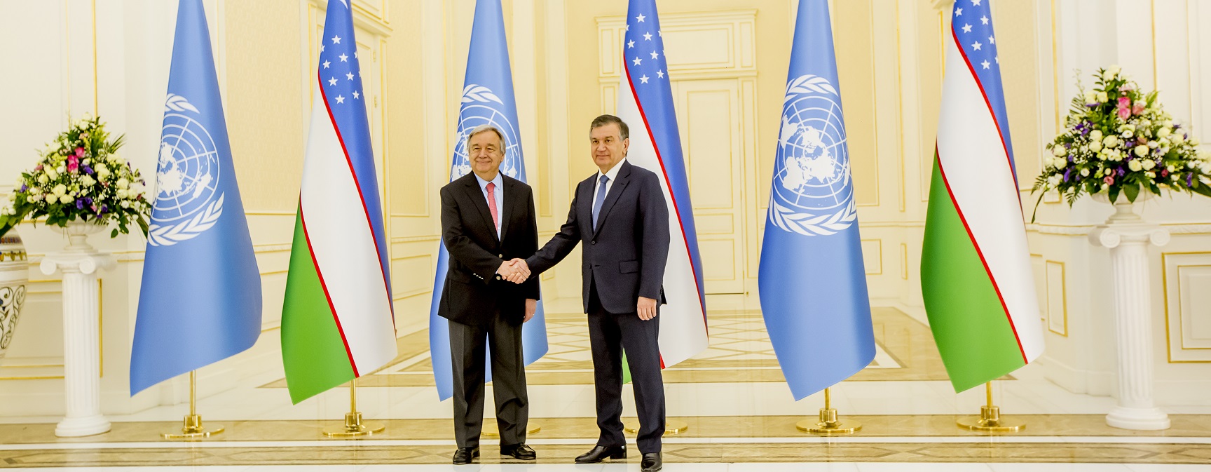 Генеральный секретарь ООН Антониу Гутерриш впервые посетил Узбекистан
